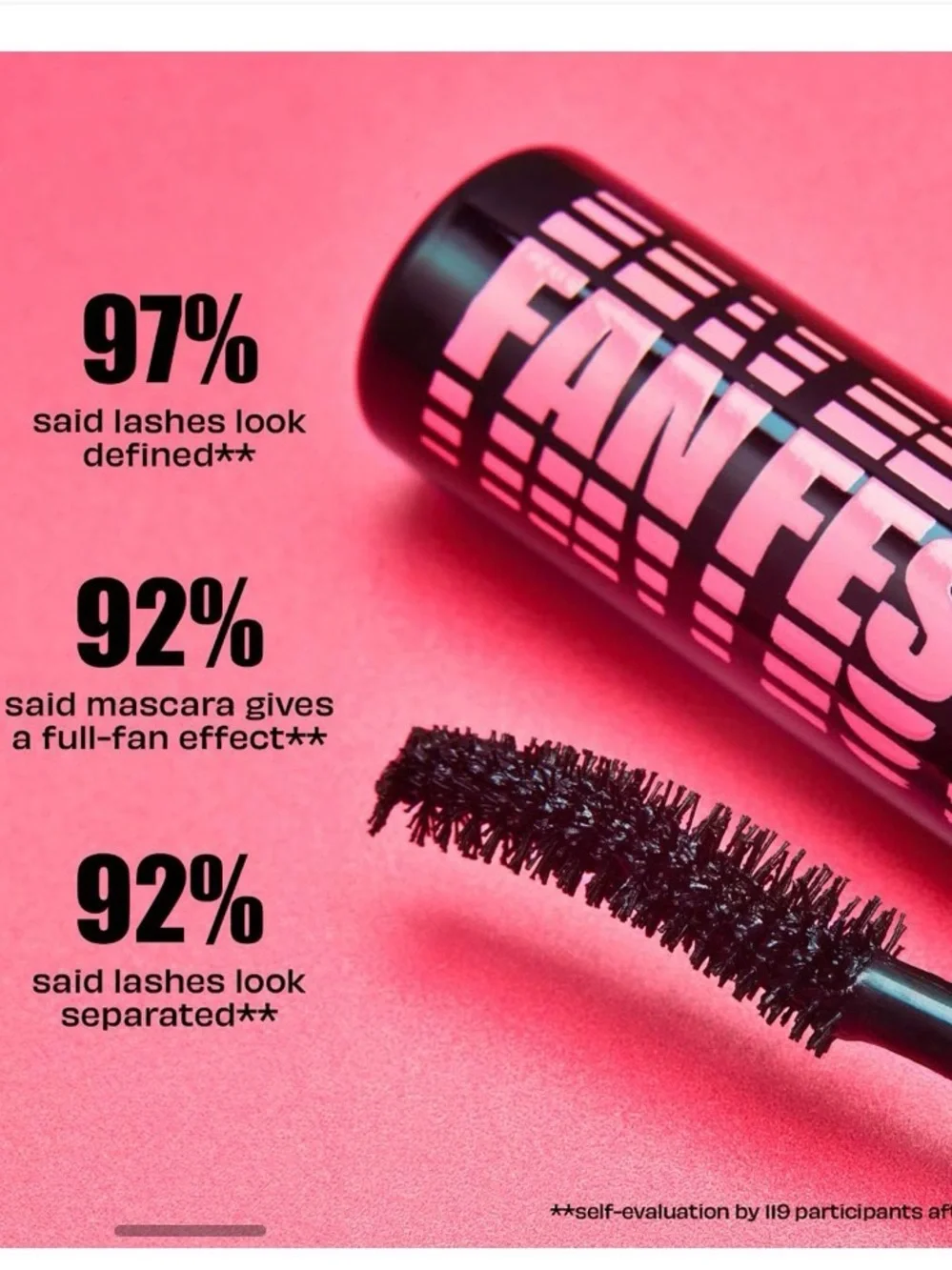Benefit Fan Fest Mascara Duo $45 Value - Hyper Black